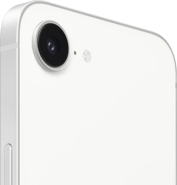 Смартфон Apple A3409 iPhone 16e 128Gb белый моноблок 3G 4G 1Sim 6.1" 1170x2532 iOS 18 48Mpix 802.11 a/b/g/n/ac/ax NFC GPS Protect