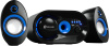 Колонки Оклик OK-433 2.1 черный 15Вт BT
