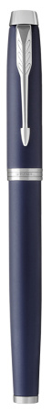 Ручка роллер Parker IM Core T321 (CW1931661) Matte Blue CT F черн. черн. подар.кор.