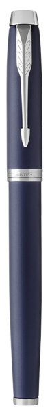 Ручка роллер Parker IM Core T321 (CW1931661) Matte Blue CT F черн. черн. подар.кор.