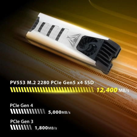 Накопитель SSD Patriot PCIe 5.0 x4 2TB PV553P2TBM28H PV553 M.2 2280