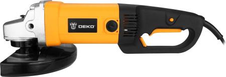 Углошлифовальная машина Deko DKAG2450-230 2450Вт 6300об/мин рез.шпин.:M14 d=230мм (063-4328)