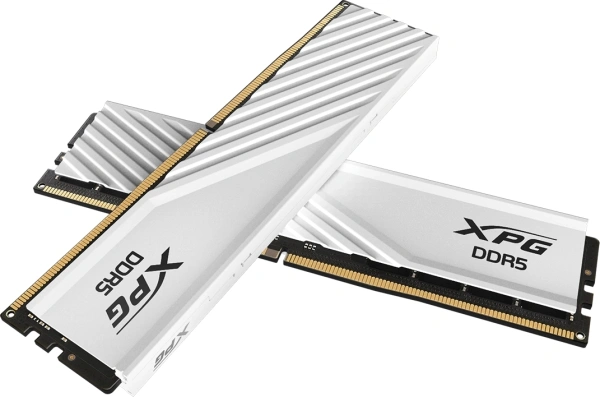 Память DDR5 2x16GB 6400MHz A-Data AX5U6400C3216G-DTLABWH XPG Lancer RTL PC5-51200 CL32 DIMM 288-pin 1.4В kit dual rank с радиатором Ret