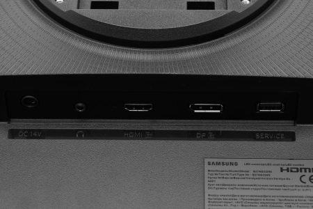 Монитор Samsung 27" S27AG320NI VA чер 1ms HDMI DP HAS Piv 165Hz 250cd Ex