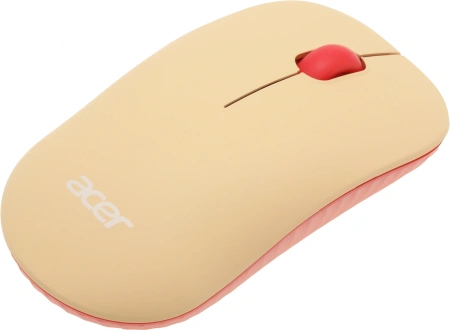 Клавиатура + мышь Acer OCC205 клав:розовый/бежевый мышь:розовый/бежевый USB беспроводная slim Multimedia (ZL.ACCEE.00F)