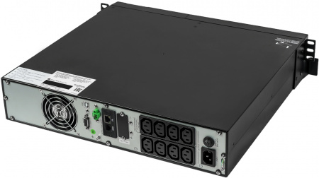 Источник бесперебойного питания Systeme Electriс SRT SRTSE1500RTXLI-NC 1500Вт 1500ВА черный