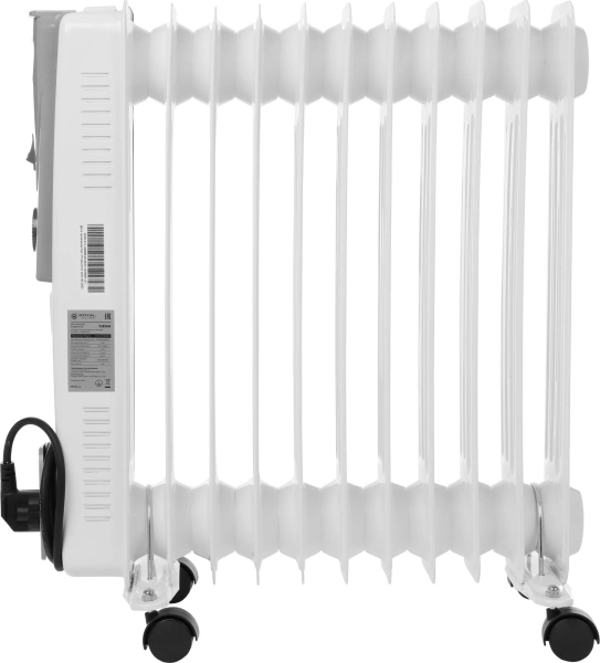 Радиатор масляный Royal Clima Siena ROR-S11-2500M 2500Вт белый/серый