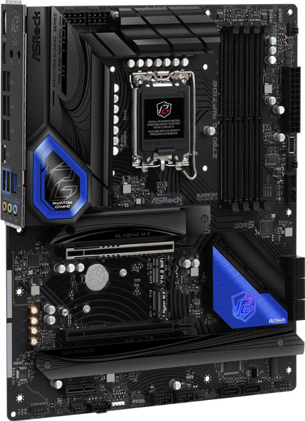Материнская плата Asrock Z790 PG RIPTIDE Soc-1700 Intel Z790 4xDDR5 ATX AC`97 8ch(7.1) 2.5Gg RAID+HDMI+DP