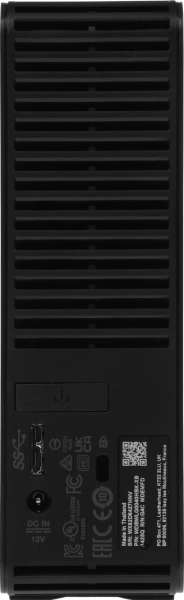 Жесткий диск WD USB 3.0 4Tb WDBWLG0040HBK-EESN Elements Desktop 3.5" черный