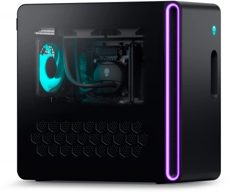 ПК Alienware Aurora R16 MT i7 14700KF (3.4) 32Gb SSD2Tb RTX4080 Super 16Gb Windows 11 Home GbitEth WiFi BT 1000W мышь клавиатура черный (R16-7281)