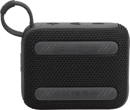 Колонка порт. JBL GO 4 черный 4.2W 1.0 BT 850mAh (JBLGO4BLK)