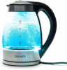 Чайник Galaxy Line GL 0556 1.8л. 2200Вт нержавеющая сталь/черный (стекло/металл/пластик)