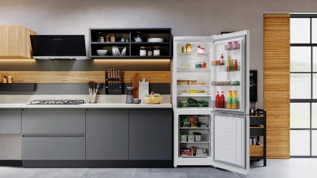 Холодильник Hotpoint HT 5180 W 2-хкамерн. белый/серебристый (869892400310)