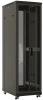 Шкаф серверный Hyperline (TTBR-4262-DD-RAL9004) напольный 42U 600x1200мм пер.дв.перфор.2ств. задн.дв