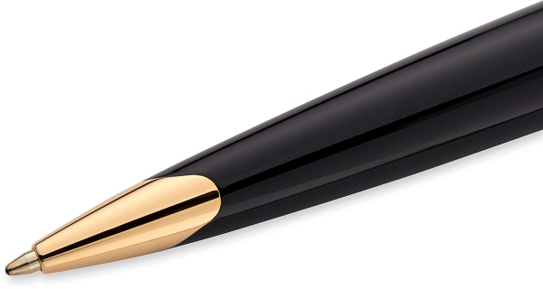 Ручка шариков. Waterman Carene De Luxe (CWS0700000) Black Silver GT M син. черн. подар.кор.