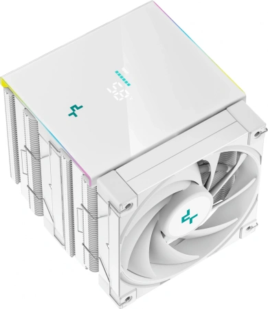 Устройство охлаждения(кулер) Deepcool AK620 Digital Wh Soc-AM5/AM4/1151/1200/2066/1700 4-pin 28dB Al