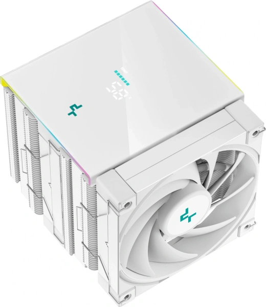 Устройство охлаждения(кулер) Deepcool AK620 Digital Wh Soc-AM5/AM4/1151/1200/2066/1700 4-pin 28dB Al