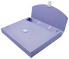 Портфель Бюрократ Pastel PASTPP01VIO 1 отдел. A4 пластик 0.7мм фиолетовый