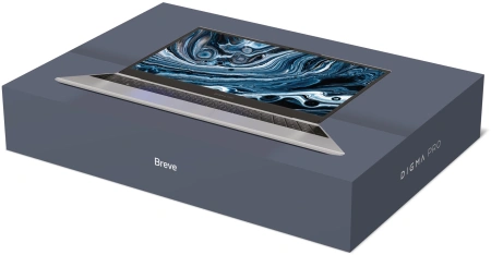 Ноутбук Digma Pro Breve Ryzen 5 7430U 16Gb SSD512Gb AMD Radeon 15.6" IPS FHD (1920x1080) Windows 11 Professional silver WiFi BT Cam 4500mAh (DN15R5-ADXW09)