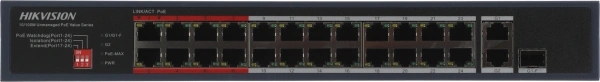 Коммутатор Hikvision DS-3E0326P-E/M(B) 25x100Mb неуправляемый