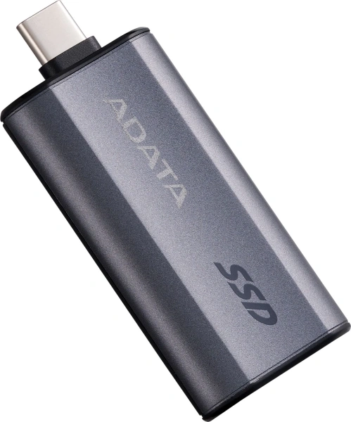 Накопитель SSD A-Data USB3.2 Gen2 500GB SC750-500G-CCBK SC750 серый