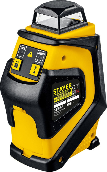 Нивелир лазерн. Stayer 34962-2 цв.луч. красный