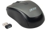 Мышь Acer OMR134 серый оптическая (1000dpi) беспроводная USB для ноутбука (2but)