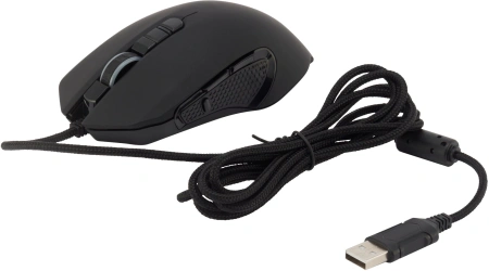 Мышь Acer OMW160 черный оптическая (6400dpi) USB (8but)