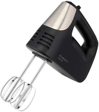 Миксер ручной Scarlett SC-HM40S23 550Вт черный/серебристый