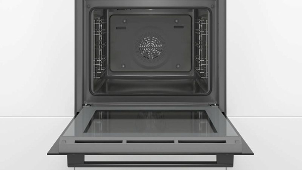 Духовой шкаф Электрический Bosch HBA530BB0S черный/серебристый