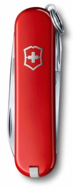 Нож перочинный Victorinox Classic (0.6203) 58мм 7функц. красный