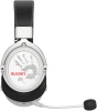 Наушники с микрофоном A4Tech Bloody MR590 Sports белый/черный 1.5м мониторные BT/Radio/3.5mm (MR590+