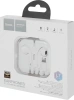 Гарнитура вкладыши Hoco L7 Plus 1.2м белый проводные