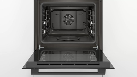 Духовой шкаф Электрический Bosch HIJ517YB0R черный