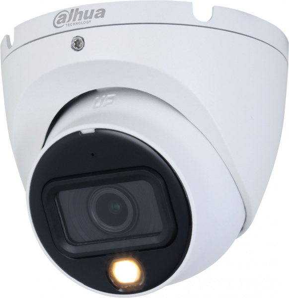 Видеокамера аналог. Dahua DH-HAC-HDW1200TLMP-IL-A-0280B-S6 2.8-2.8мм HD-CVI HD-TVI цв. корп.:белый (