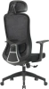 Кресло Cactus CS-MC515-BK черный сиденье черный сетка/ткань с подголов. крестов. пластик пластик черный