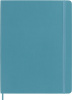 Блокнот Moleskine CLASSIC SOFT QP621B35 XLarge 190х250мм 192стр. линейка мягкая обложка голубой