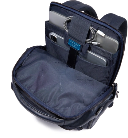 Рюкзак Piquadro Cronus CA6688S134/BLU синий кожа
