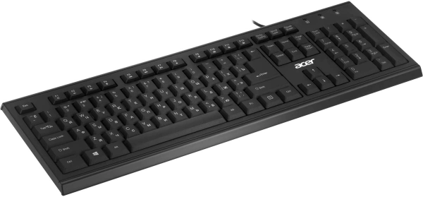 Клавиатура Acer OKW120 черный USB (ZL.KBDEE.006)