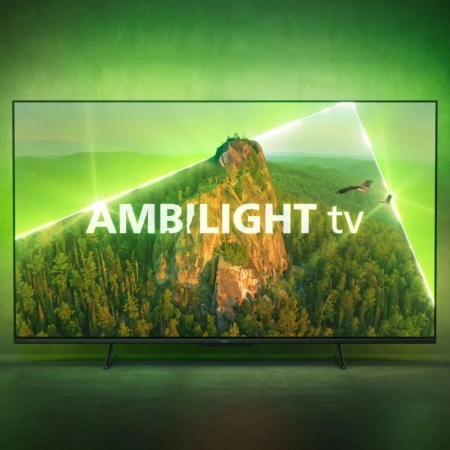 Телевизор LED Philips 50" 50PUS8108/60 Smart Series 8 хром/4K Ultra HD/DVB-T/60Hz/DVB-T2/DVB-C/DVB-S