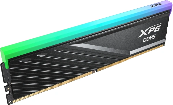 Память DDR5 2x16GB 6400MHz A-Data AX5U6400C3216G-DTLABRBK XPG Lancer RGB RTL PC5-51200 CL32 DIMM 288-pin 1.4В kit dual rank с радиатором Ret