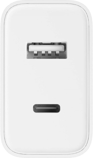 Сетевое зар./устр. Xiaomi Mi 33w Wall Charger 3A (PD) USB-C/USB-A универсальное белый (BHR4996GL)