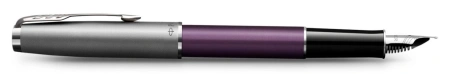 Ручка перьев. Parker Sonnet Essentials SB F545 (CW2169366) LaqViolet CT F сталь нержавеющая подар.кор.