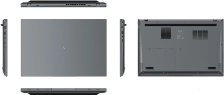 Ноутбук Digma Pro Fortis M Core i3 1215U 8Gb SSD256Gb Intel UHD Graphics 15.6" IPS FHD (1920x1080) Windows 11 Professional grey WiFi BT Cam 4250mAh (DN15P3-8CXW04)