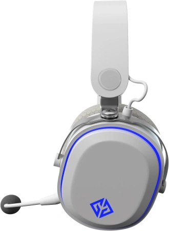 Наушники с микрофоном GMNG GG-HS405W белый мониторные BT/Radio/3.5mm оголовье (1899880)