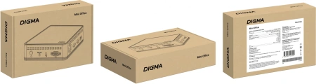 Неттоп Digma Mini Office Cel N4020/8Gb/SSD256Gb UHDG 600/W11Pro/черный