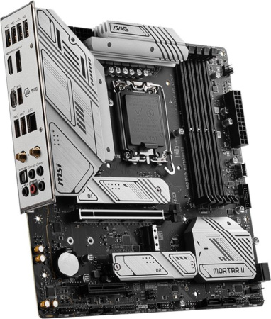 Материнская плата MSI MAG B760M MORTAR WIFI II Soc-1700 Intel B760 4xDDR5 mATX AC`97 8ch(7.1) 2.5Gg+