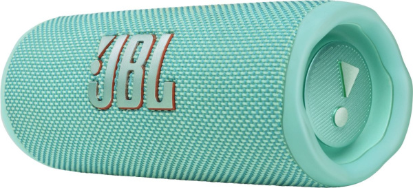 Колонка порт. JBL Flip 6 бирюзовый 30W 1.0 BT 4800mAh (JBLFLIP6TEAL)
