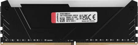 Память DDR4 16GB 3600MHz Kingston KF436C18BB2A/16 Fury Beast RGB RTL Gaming PC4-28800 CL18 DIMM 288-