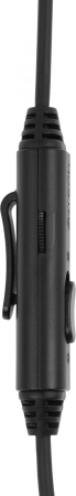 Наушники с микрофоном A4Tech Fstyler FH100 черный 2м накладные оголовье (FH100 (STONE BLACK))